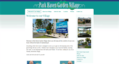 Desktop Screenshot of parkhavengarden.com.au
